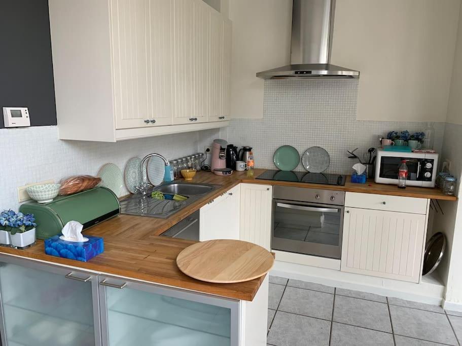 Вилла Burgerwoning Bij Brugge Экстерьер фото