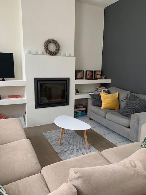 Вилла Burgerwoning Bij Brugge Экстерьер фото