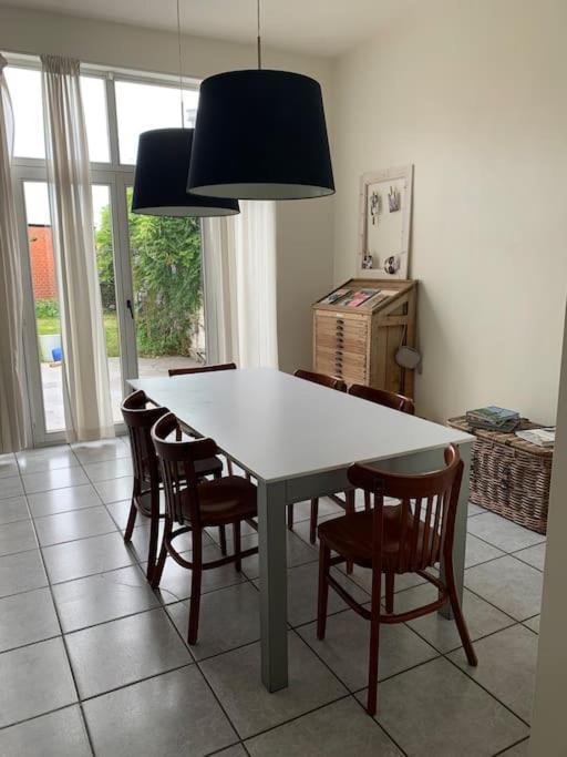 Вилла Burgerwoning Bij Brugge Экстерьер фото